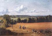 The wheatfield, John Constable